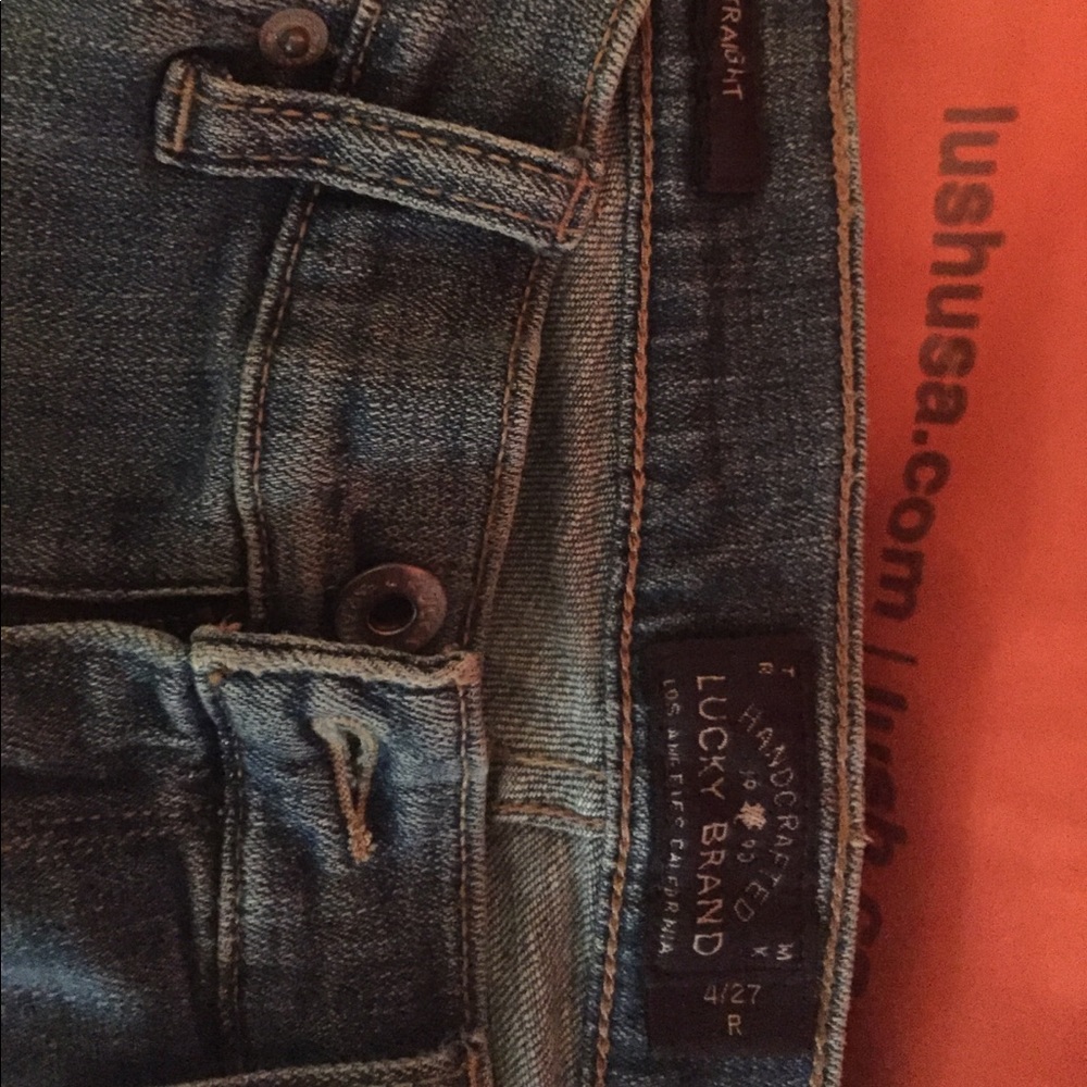 Lucky Brand Sweet Straight Jeans 27/4 NWOT